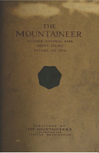 The Mountaineer 1914 cover